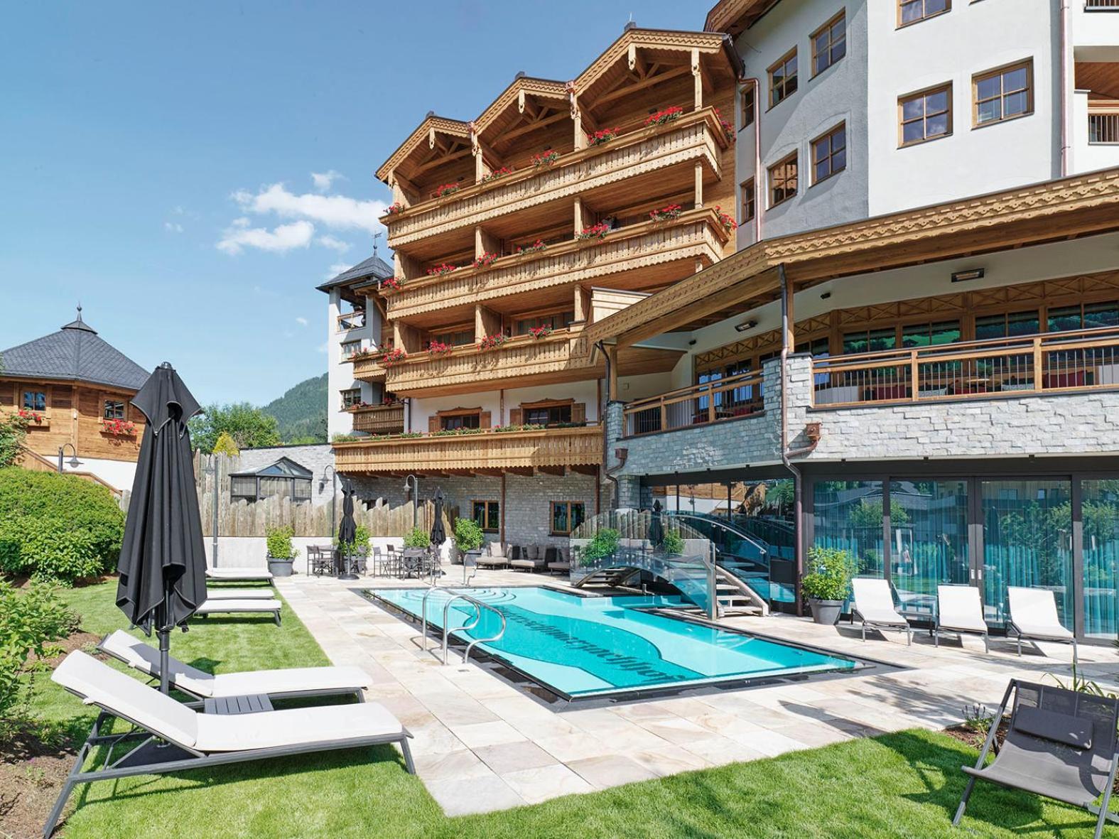 Hotel Der Unterschwarzachhof Saalbach-Hinterglemm Esterno foto